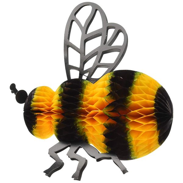 Beistle 3 Count Tissue Bee, 8-Inch