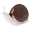 Cute Snail Soap Dispenser for Kitchen Bathroom etc. (120ML) (Brown)