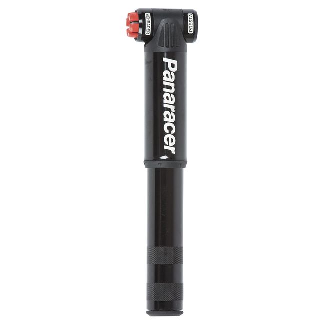 Panaracer BMP-22AEZ-B Bicycle Air Pump, One-Touch Installation, Portable Pump, Compatible with Rice/Buddha, Black, Lightweight