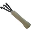 Dallas Bonsai 8 1/4" Root Pick - 3 Teeth - Wood Handle