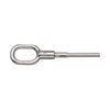 STAINLESS GATE EYE, HAND SWAGE, 1/8" 316 SS