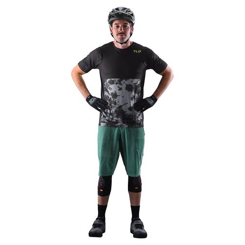 Troy Lee Designs Cycling Mountain Bike Trail Biking MTB Bicycle Shorts for Men, Skyline AIR Short W/Liner (36, Glass Green)