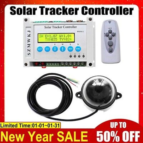 Electronic Dual Axis Solar Panel Automatic Tracking LCD Solar Tracker Controller