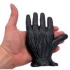 Single Black Cast Iron Left Hand Wall Hooks, Unique Home Décor, 6 Inches