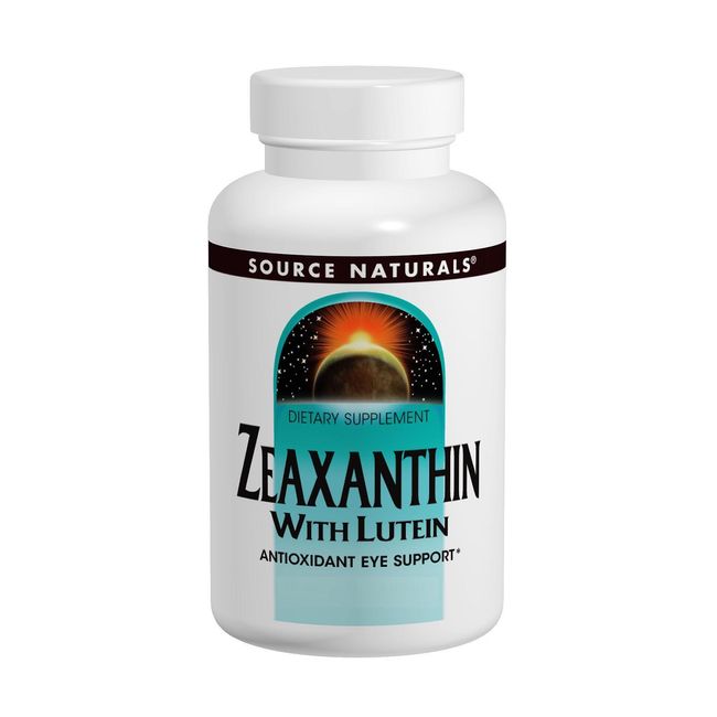 Source Naturals Zeaxanthin With Lutein 10mg 10 mg 30 Caps