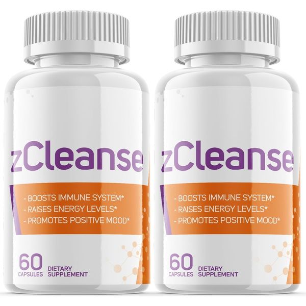 zCleanse Pills - zCleanse Boosts Immunity & Energy Level ORIGINAL - 2 Pack