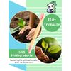 NUDUKO Bamboo Kids Toothbrushes (6 Pack) - Soft Bristle Organic Compostable BPA Free Toothbrush for Kids Toddler Baby Tooth Brush, Eco Friendly Natural Biodegradable Wooden Toothbrush
