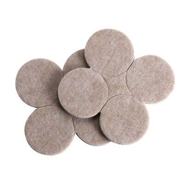 8 Pcs Felt Pads Practical Round Convenient Mat Cushion Table Sofa