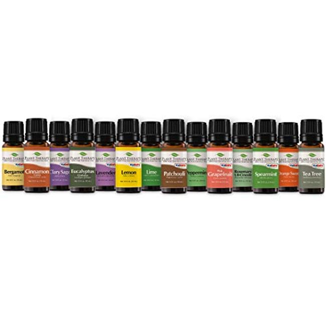Plant Therapy Essential Oils Top 14 Singles Set 100% Pure, Undiluted, 14 x  10 mL 