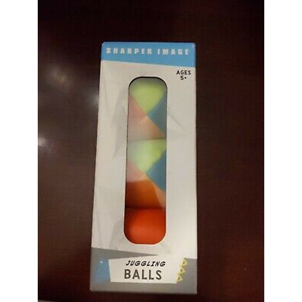 Sharper Image Juggling Balls - Set of 3 Multi-Colored Balls