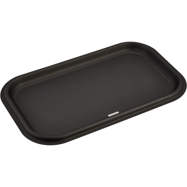 Pearl Metal HB-2560 Racking Square Grill Pan Lid for 11.8 x 7.1 inches (30 x 18 cm), Made in Japan