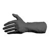 Medium Black Rubber EN388 Gloves