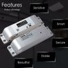 OBO HANDS Fail Safe Electric Drop Bolt Lock DC12V for Door Access Control Security Lock Door (X Bolt Lock)