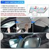 For Ford Edge 2015-2024 Front  Windshield Sun Shade Visor Shield UV Block Cover