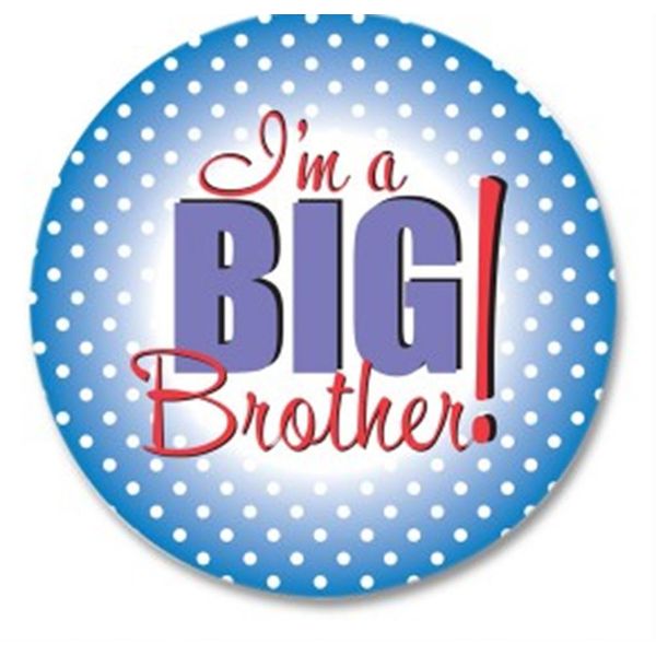 ANNOUNCEMENT BUTTON - BIG BROTHER