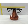 Funny Mustache Eye Glasses Holder Copper Color