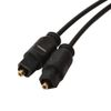 2 Pack Lot - TOSLINK Fiber Optical Optic Digital Audio SPDIF Cable Cord - 6ft