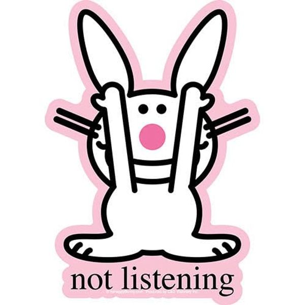 It's Happy Bunny Sticker
