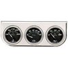 Equus 7200 2" Volt Triple Gauge Kit, Chrome