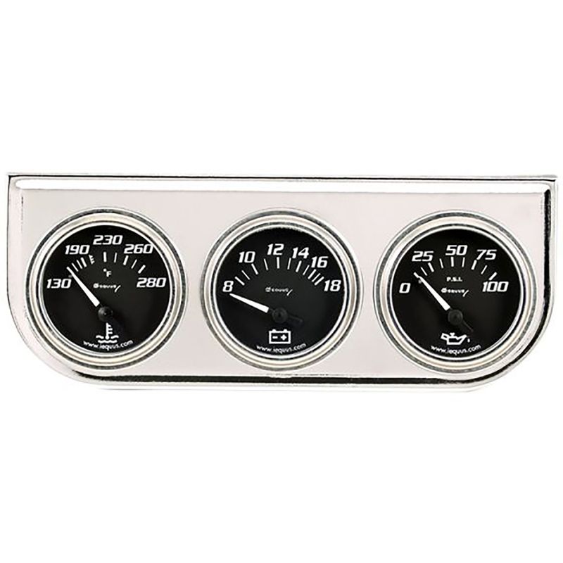 CN Pyrometer digitaal gever zwart - 52 mm - chroom rand George Kniest