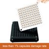 WANANFU Separated Empty Capsules Size 1 Vegetarian (200 Count), Compatible with Capsule Filling Machine Size 1