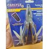 CARLYLE MT17 PRECISION 17 FUNCTION STAINLESS STEEL MULTI TOOL & CASE 9.8oz. 4"