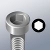 Wera 840/1 Impaktor Bit Hex-Plus 5mm x 25mm Carded WER073905