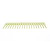 Kumi Wheat Eco-Friendly Afro Styling Comb Green - Durable & Lightweight