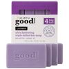 Alaffia Lavender Good Soap Value Pack 4 Count, 20 OZ