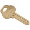 Corbin Russwin D1-5PIN-10 Single Section Standard Bow Key Blanks, Nickel Plated