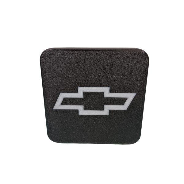 Chevrolet Tow Hitch Cover 2 Inch 3d Printed