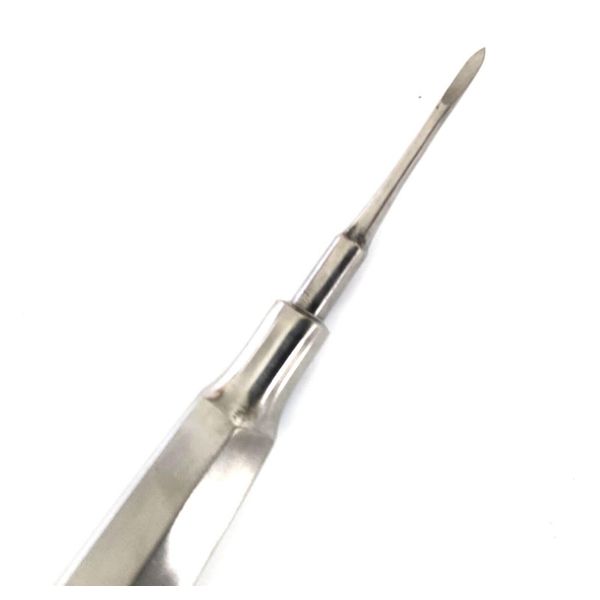 MedTool Heidbrink Root Tip-Picks Elevator H1 Straight H-Handle, Silver