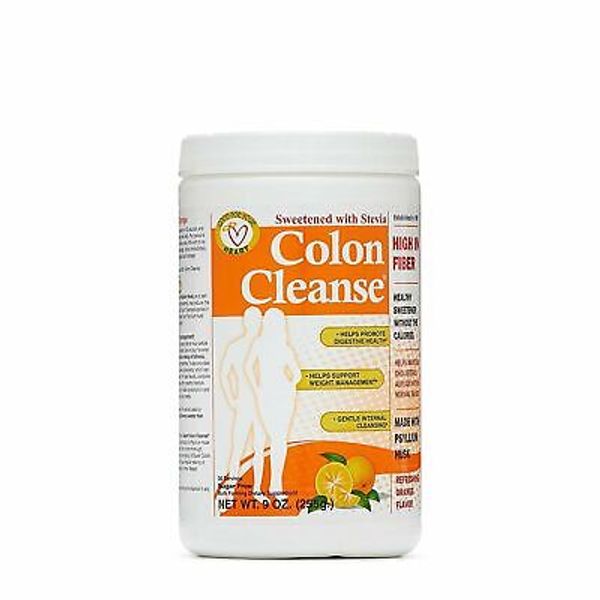 Health Plus Colon Cleanse Orange Flavor with Sweetened with Stevia 9 Ounce