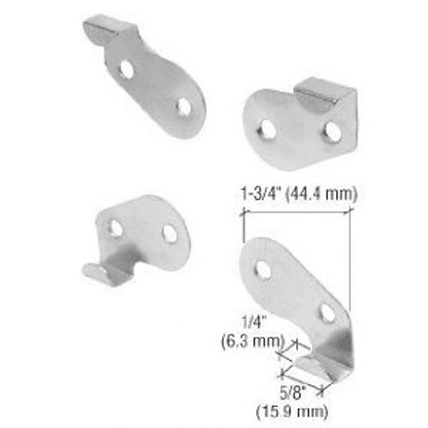 CRL Goss Mirror Mounting Clip Set
