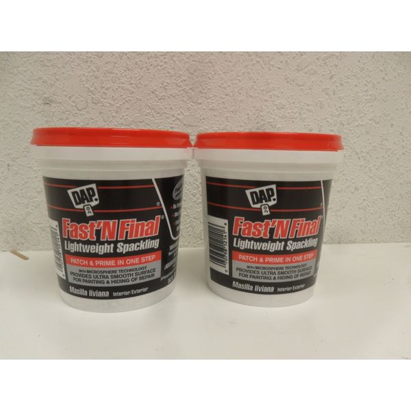 Dap 12141 Pint Fast'N Final Spackling Interior & Exterior