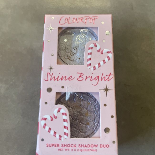 ColourPop Shine Bright Super Shock Eyeshadow Duo Gift Set - 0.148oz/2pc