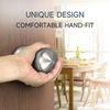 Bwintech 1 Set Ringed Mortice Door Knobs,Satin Nickel Finishing Pull Door Handle Knobs for Interal Doors