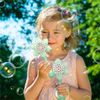 Bubble Stick Flower Green Outdoor Play Park Easy Bubble Bubbles