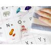 Enchantée Learning Alphabet Chart A3 Rounded Corners Waterproof