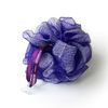 1541 London Exfoliating Bath & Shower Body Puff/Scrunchie/Buffer (Aubergine)
