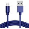 KP TECHNOLOGY [2m] Fast Charging Cable for Motorola Moto G8 / G8 Power Lite / E5 / E6 / E6s / E6 Plus / E7 / E7 Plus / E5 Plus Play / G6 / G6 Play / E4 /E4 Plus / G5 Plus (Micro USB) (BLUE)