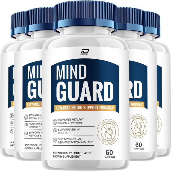 (5 Pack) Mind Guard Supplement Capsules – MindGuard All Natural Memory Focus