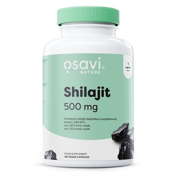 Osavi Shilajit, 500mg - 120 Vegan caps