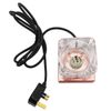 Ambient Glass Ice Cube Touch Dimmable Table Lamp Copper Base with G9 Bulb M0111