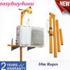 AC Air Conditioner Outside Installation lifting Tool 10M Bracket Crane Stainless