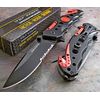 Snake Eye Tactical Assisted Opening Fire Fighter Rescue Pocket Knife