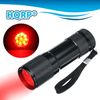 HQRP Red Light LED Black Flashlight Hunting Torch Pressure Switch