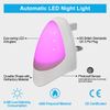 2 Pack Pink Automatic LED Night Light - Plug in & Energy Saving Dusk 2 Dawn LED Night Light Sensitive Night Light