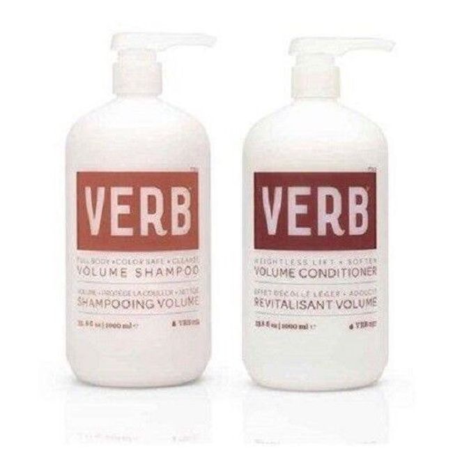 Verb Volume Shampoo and Conditioner Duo 32 Oz Each