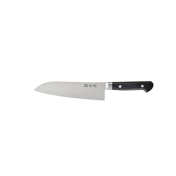 Kiya No.3 Santoku Knife (Scythe Shape) 7.1 inches (180 mm) Hagane